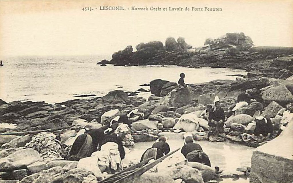 Lesconil, le lavoir de Porz ar Feunten
